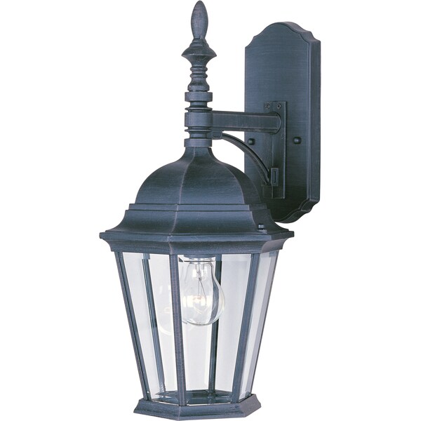 Maxim Westlake 1-Light 9.5" Wide Black Outdoor Wall Sconce 1004BK